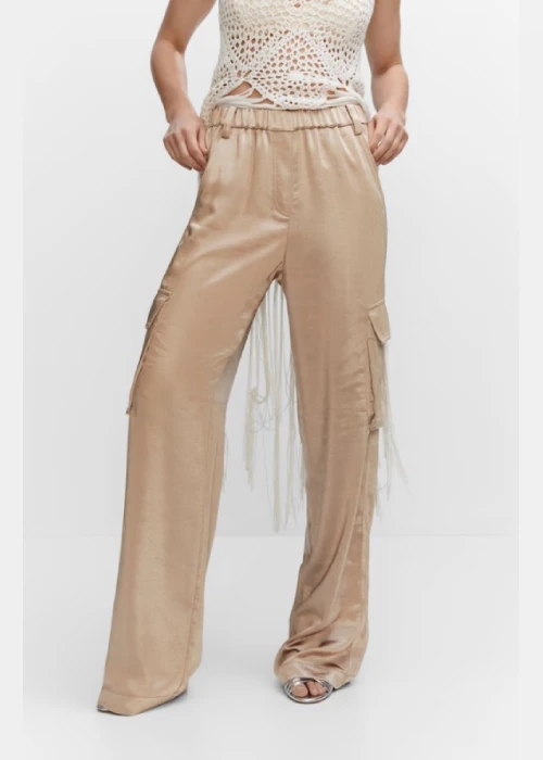Pantalon Cargo Satinado