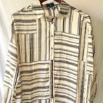 Camisa con Diseño en Rayas480