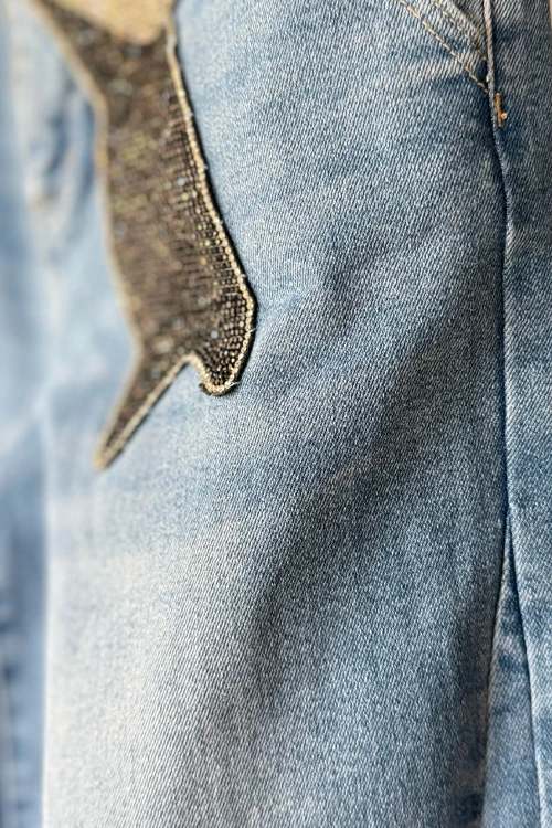 Pantalon Jean con Moño