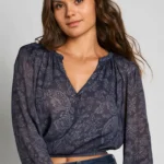 Blusa estampada hojas3 Blusa Estampada Grs