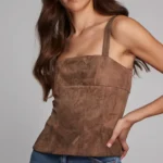 blusa gamuza-tirantes2 Blusa Top-Gamuza