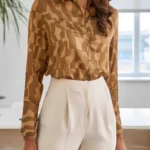 Blusa Estampada Estructural