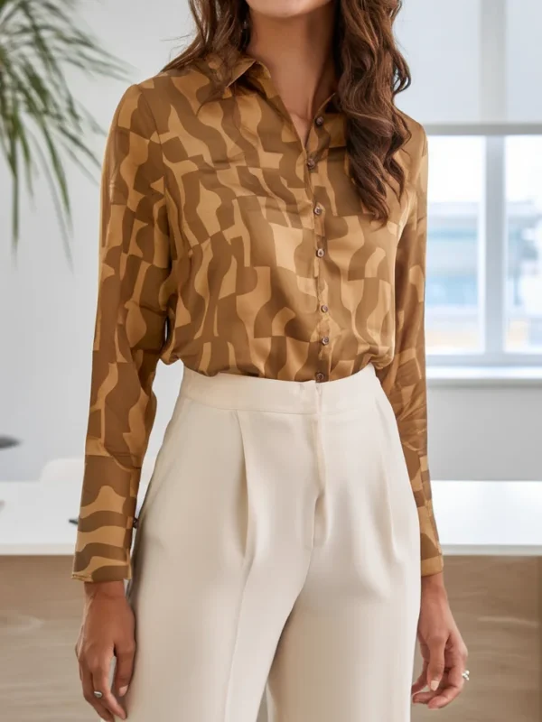 Blusa Estampada Estructural