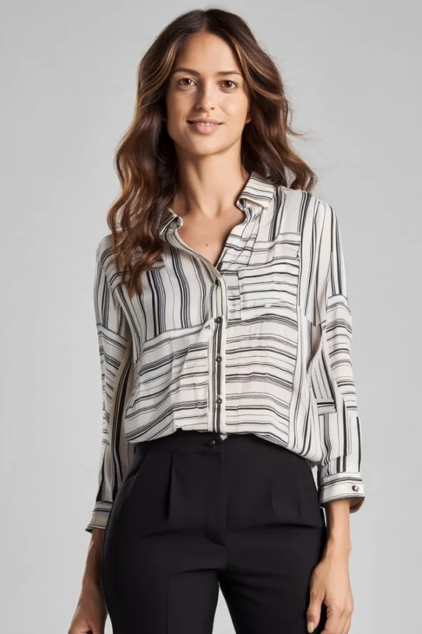 Camisa Diseño en Rayas