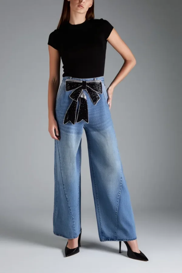 Pantalon Jean con Moño