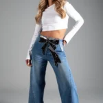 Pantalon Jean con Moño