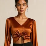 Blusa Oxido Amarre fte