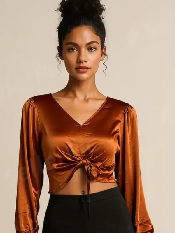 Blusa Oxido Amarre fte