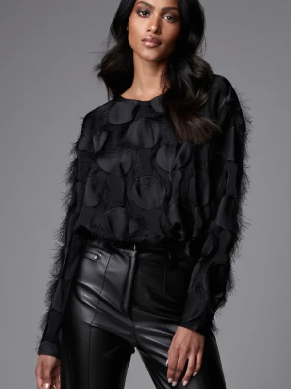 Blusa Estampada con Circulos