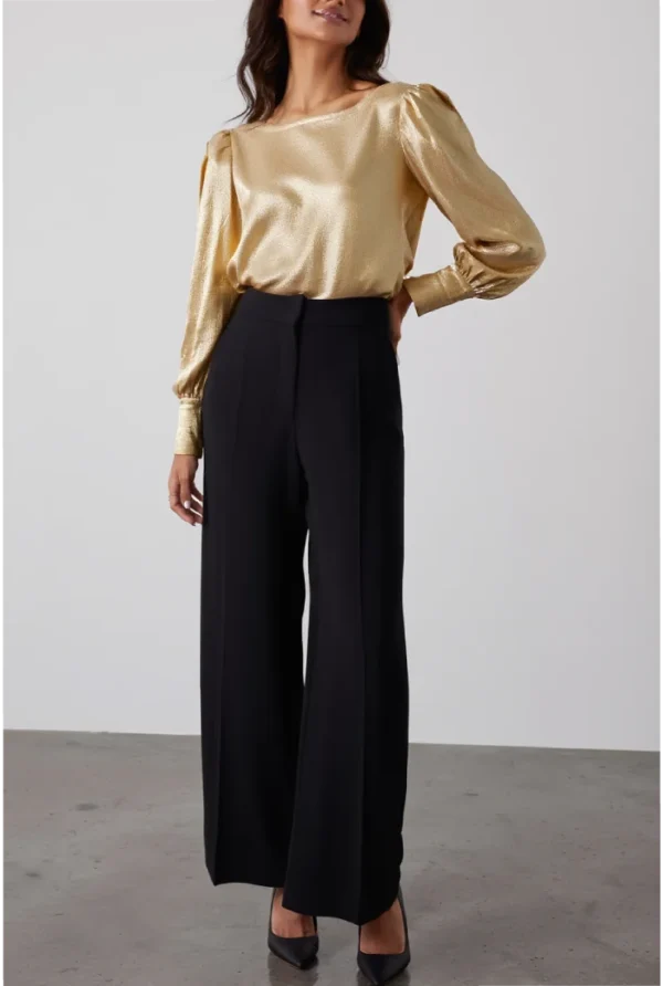 Blusa Gold Brillantada